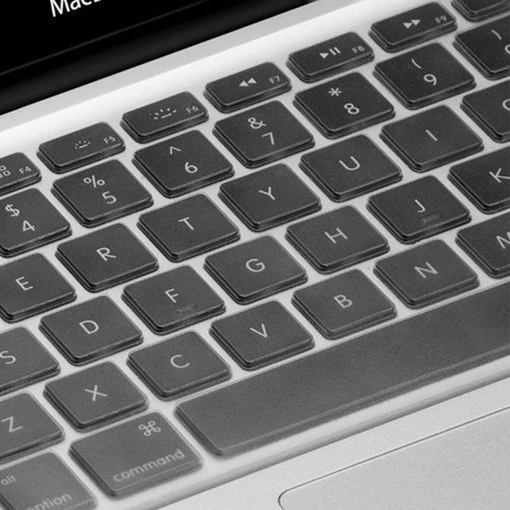 Чехол из тончайшей пленки силиконовых кейсов для Apple MacBook Pro 13/15/17 ''протектор бу