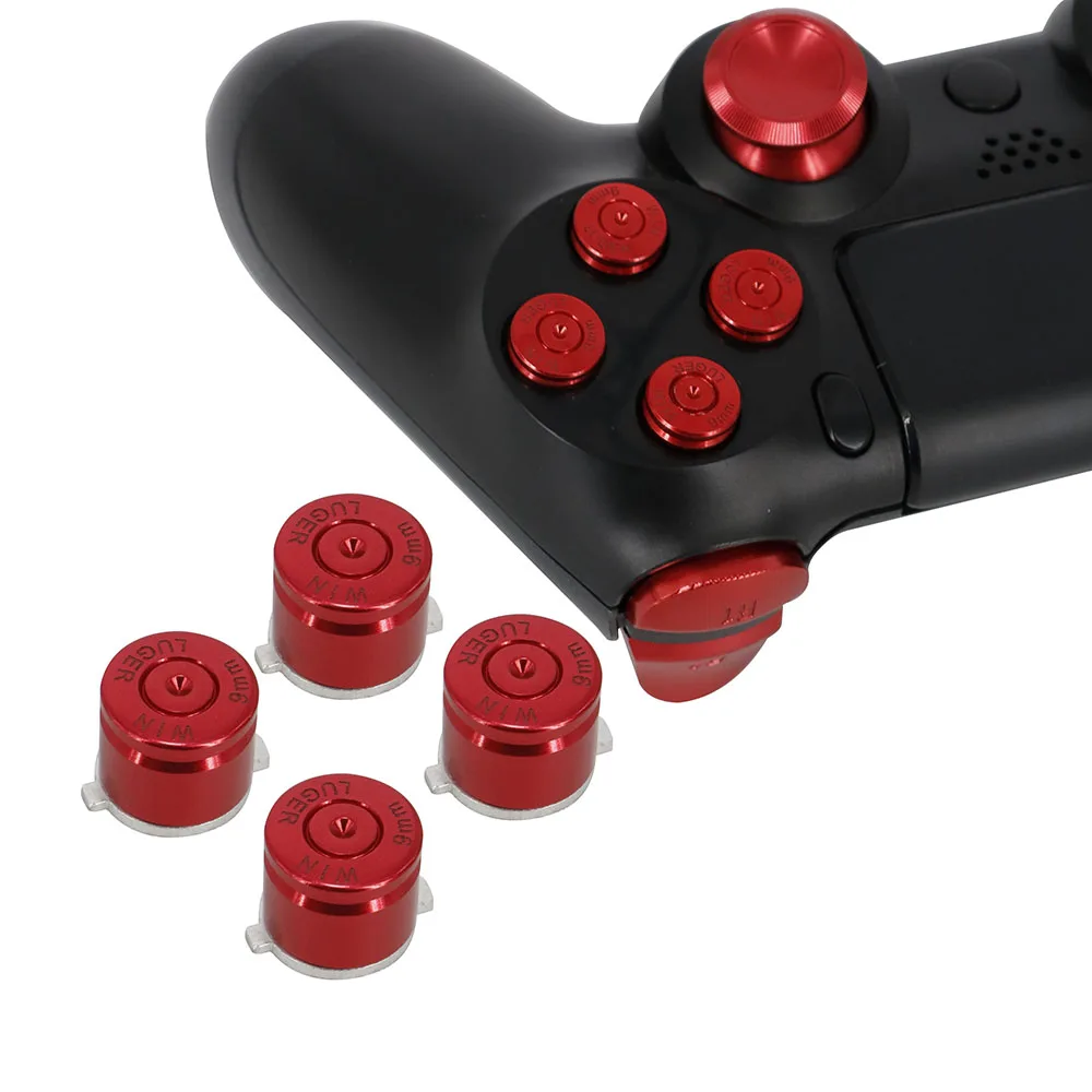 Новые 4 шт. \ Комплект Алюминий металлических пулеобразных аналоговые стики