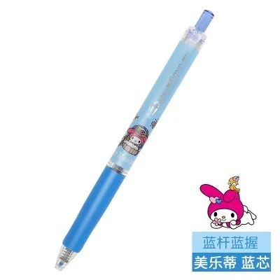 UNI UMN-158SR гель кавайные ручки мультфильм шаблон шариковая студент Писания ручка, канцелярские принадлежности для офиса, школьные принадлежности, 0,38 мм Ручка-роллер - Цвет: MF blue ink