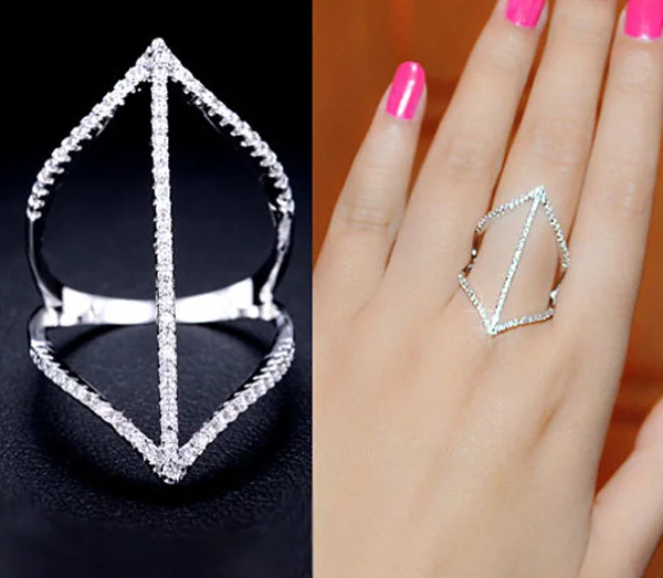 

size #6,7,8 high quality fashion women finger rings,micro pave cz 100% 925 sterling silver ring