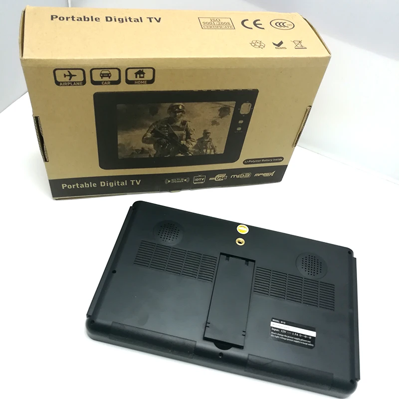 Leadstar HD TV 10 дюймов цифрового и аналогового ТВ приемник карты памяти USB