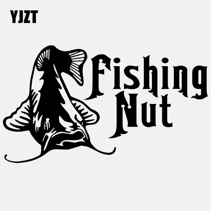 YJZT 17 см * 10 3 Fishing Nut Стиль виниловые наклейки в виде Фотообоев c переводными