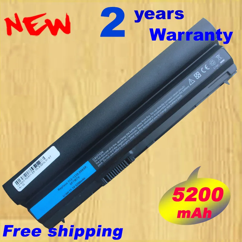 5200 мАч 6 ячеек батареи для Dell Latitude E6230 E6120 E6220 E6330 E6320 E6430S XFR серии 0F7W7V 5X317