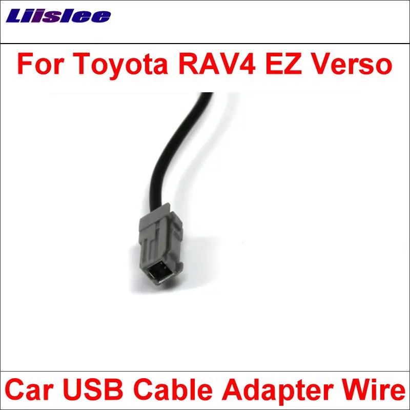 Liislee оригинальные вилки к USB адаптеру Conector для Toyota RAV4 EZ Verso Автомобильное CD радио