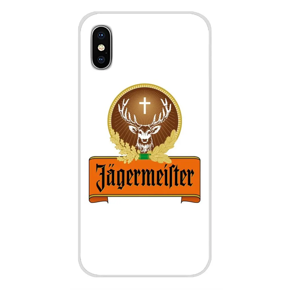 Прозрачный чехол из ТПУ крутой арт Логотип ЕГЕРМЕЙСТЕР для Samsung Galaxy S3 S4 S5 Mini S6 S7 Edge