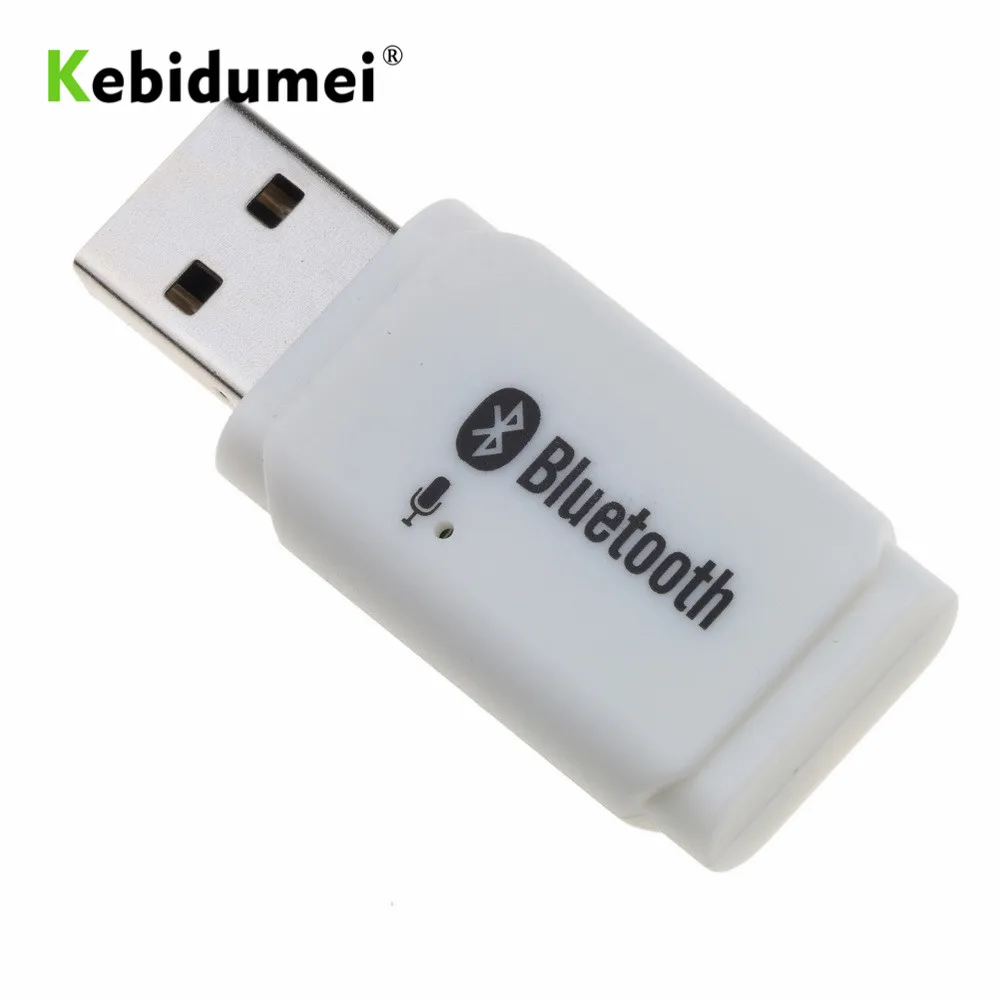 Kebidumei Bluetooth 5,0 музыкальный аудио стерео приемник ключ USB беспроводной адаптер приемник для компьютера Автомобильный плеер динамик новейший