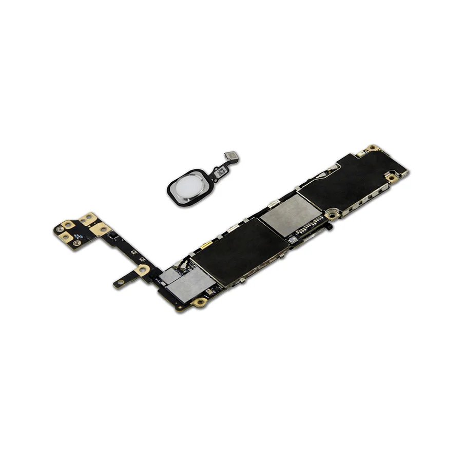Разблокированная материнская плата для iphone 6s с сенсорным ID, оригинальная материнская плата 16 Гб/32 ГБ/64 Гб/128 ГБ, черная/белая/Золотая/Розовая материнская плата IOS