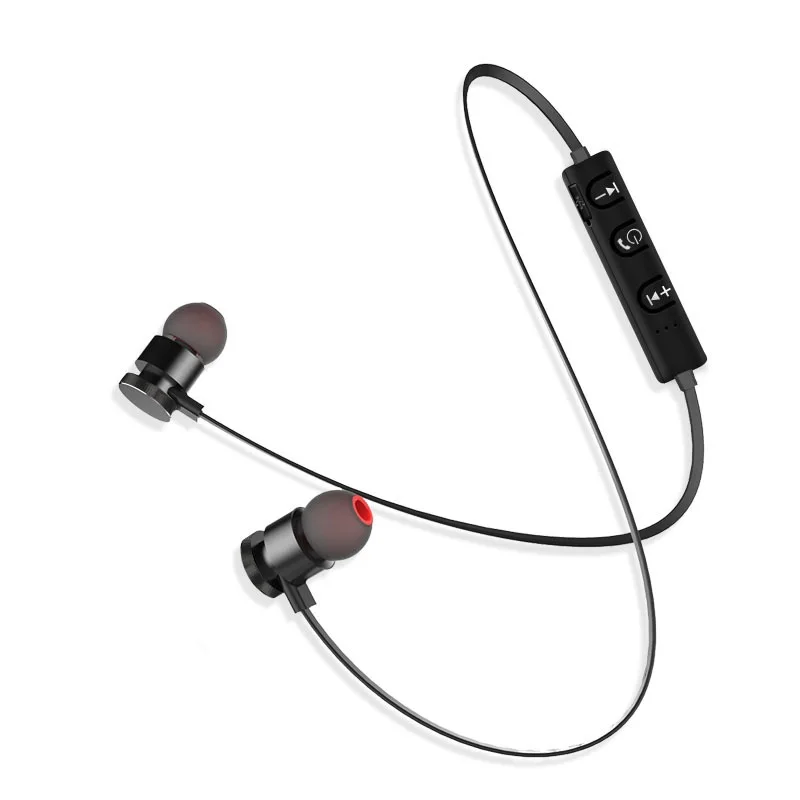 Bluetooth наушники магнитные Беспроводные спортивные для бега гарнитура BT 4 1 с