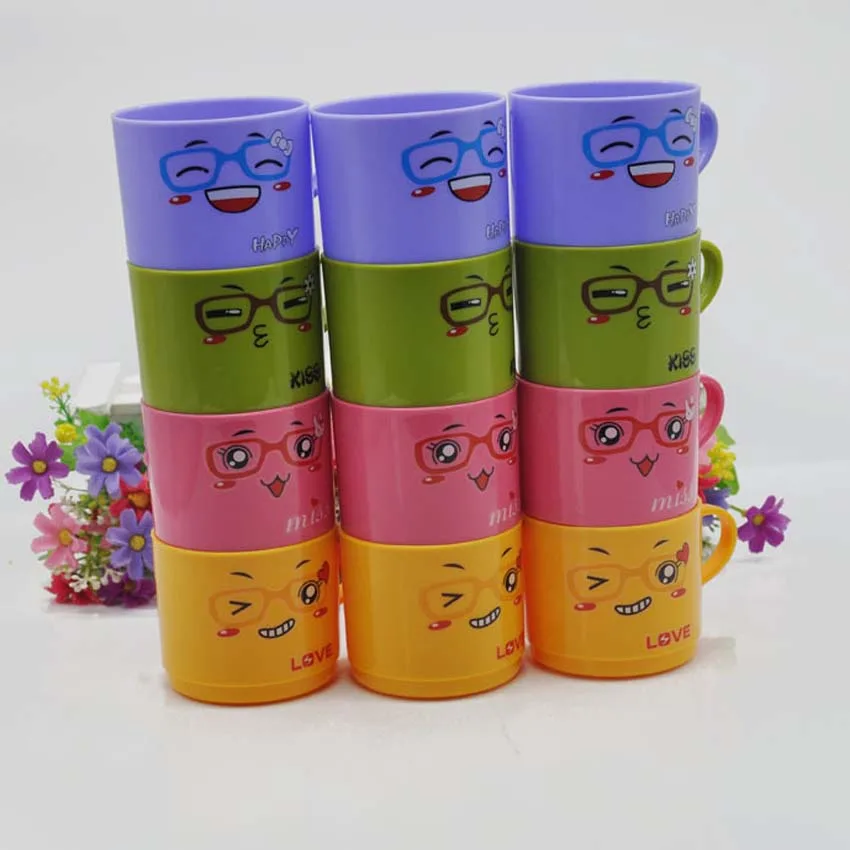 Милая мультяшная чашка для влюбленных креативная из полипропилена молока