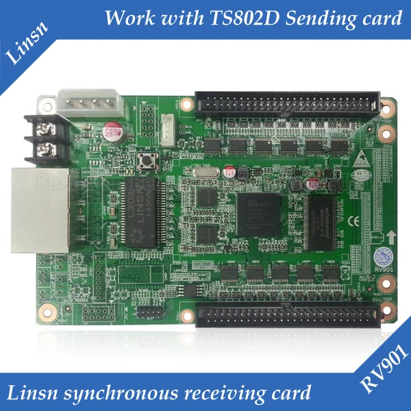 Полноцветный светодиодный дисплей LINSN RV901 для получения карт Linsn TS802D