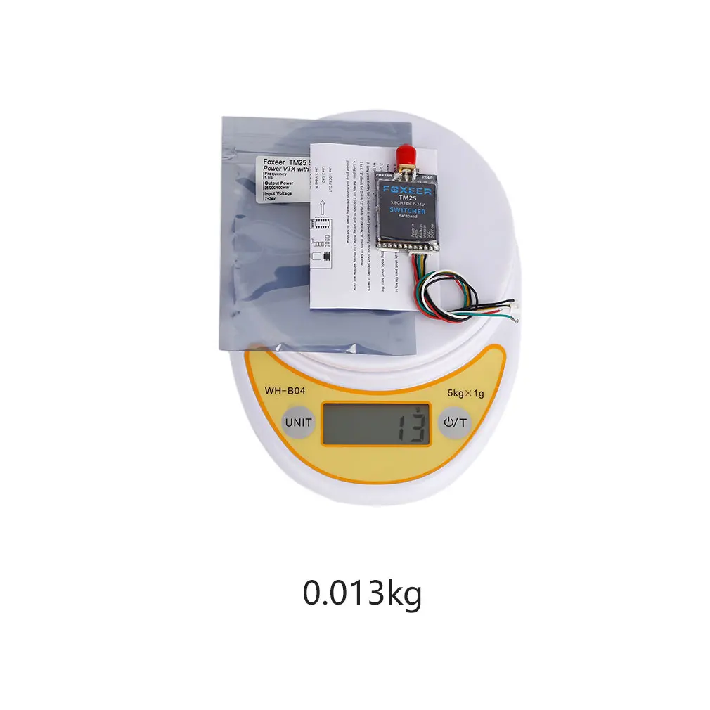 Foxeer TM25 5 8G 40CH 25/200/600mW Регулируемый переключатель видеопередатчика|video transmitter|video
