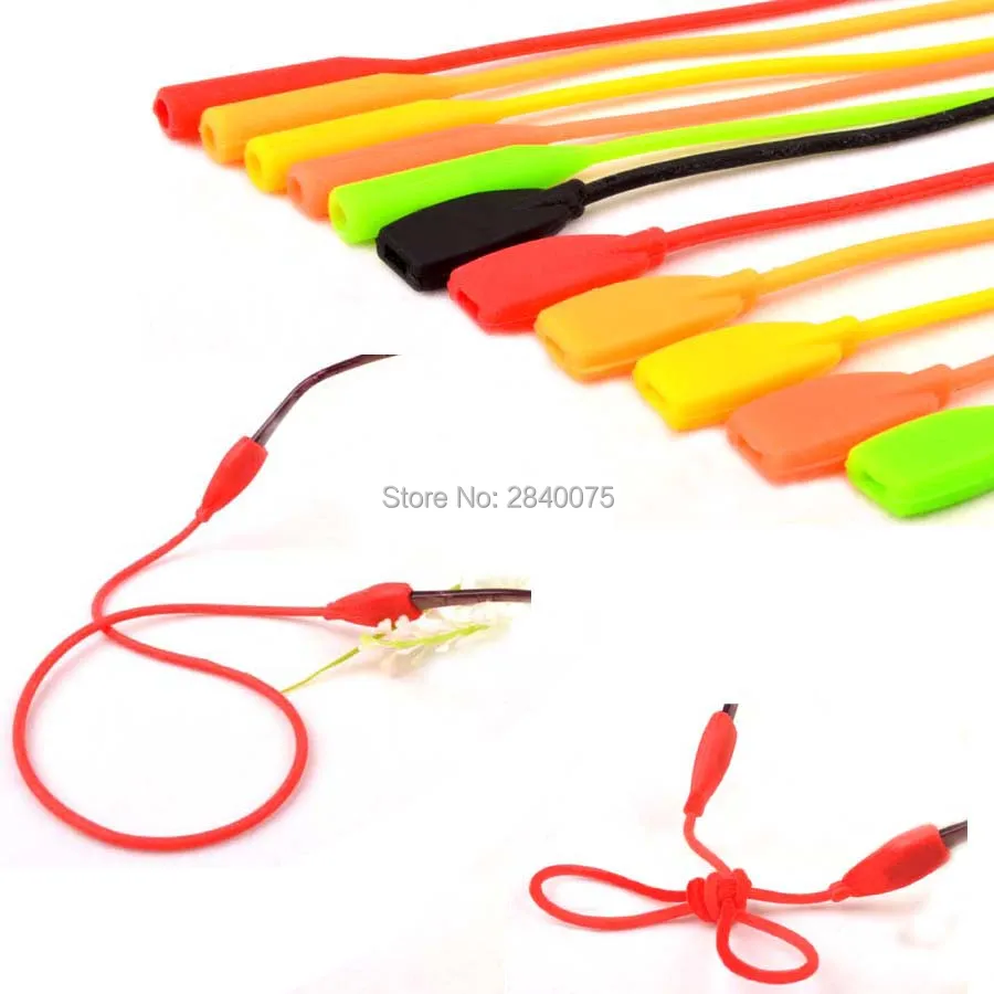 

Retail Silicone Neck Cord Lanyard Glasses Spectacles Sunglasses Strap Holder MultiColour