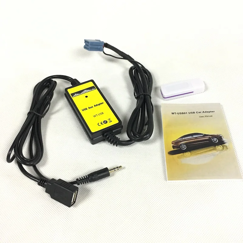 BODENLA Автомагнитола аудио MP3 CD плеер 8 Pin USB Aux адаптер для VW Passat B5 Jetta Golf Polo Audi A4 A6 Skoda SEAT Leon Ibiza