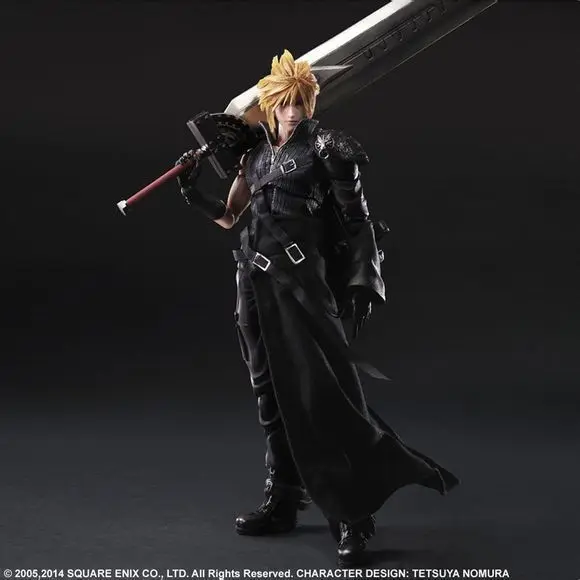 HKXZM Аниме Фигурка 27 см Final Fantasy VII Cloud Strife ПВХ фигурка коллекционная игрушка модель