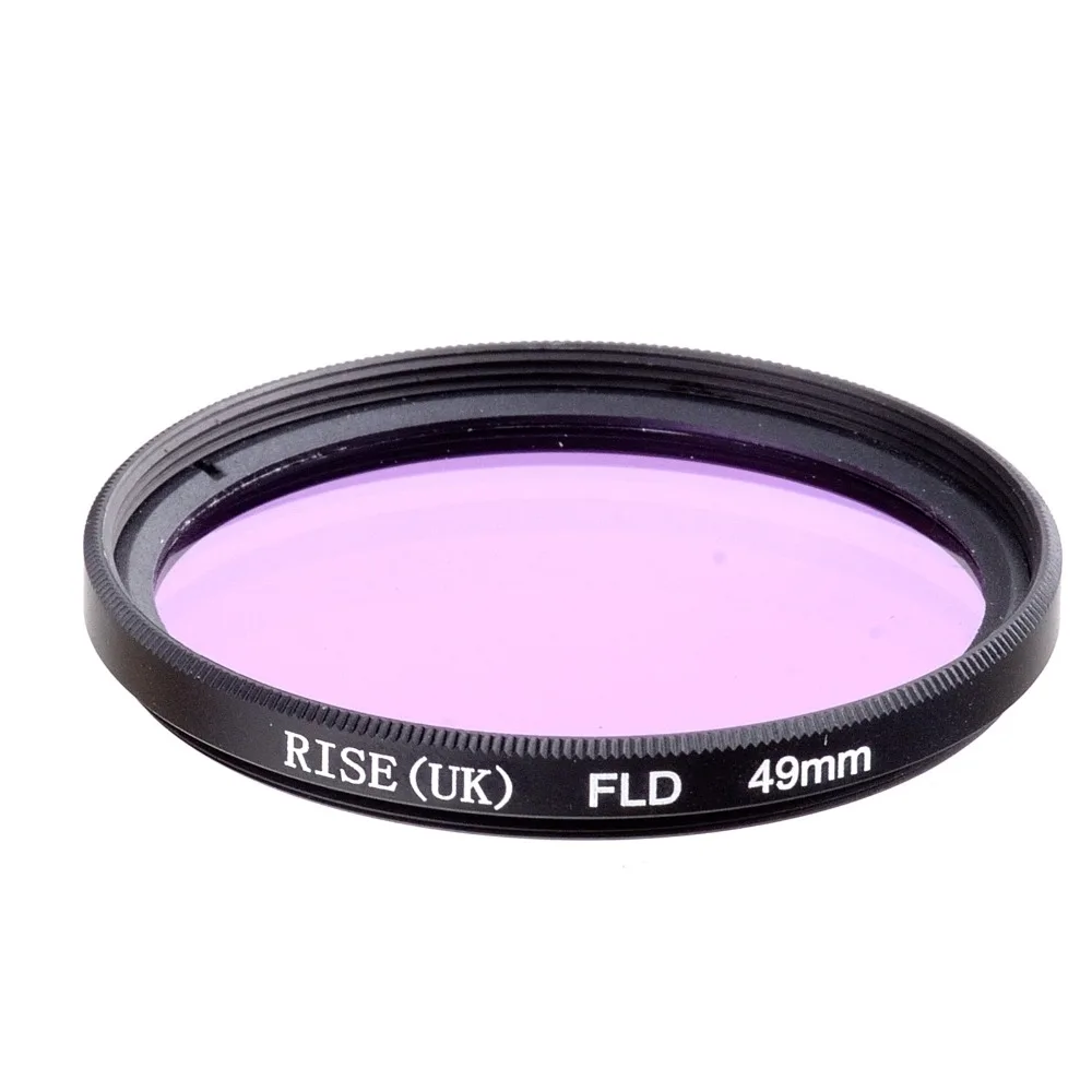 RISE (Великобритания) Новый 49 мм FLD фильтр объектива для Nikon Canon sony DLSR камеры + чехол