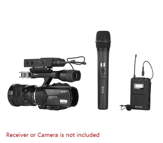BOYA BY-WHM8 Microphone UHF transmission with 48UHF channels Work BY-WM8 /BY-WM6 Receiver | Портативная электроника