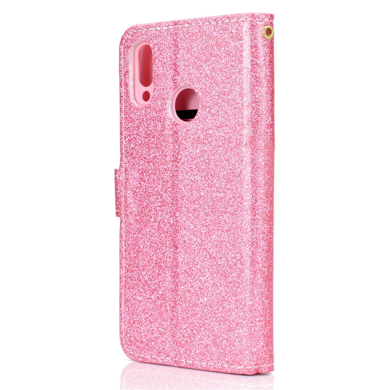 Кожаный чехол-кошелек со слотом для карт со стразами для huawei honor 10 lite 9 8X 7A 7C mate 20 P30 pro P20 P10 lite P чехол для смартфона s