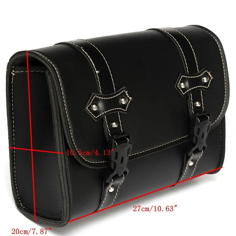 Водонепроницаемая сумка из ПУ кожи для мотоцикла инструментов мотокросса седла