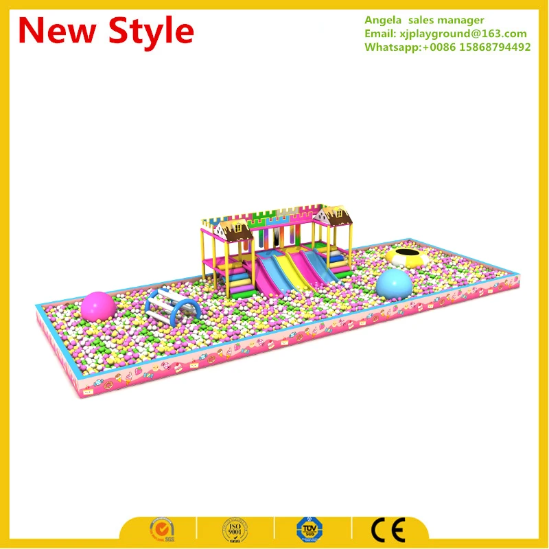 

Hot sale small indoor playground with million balls