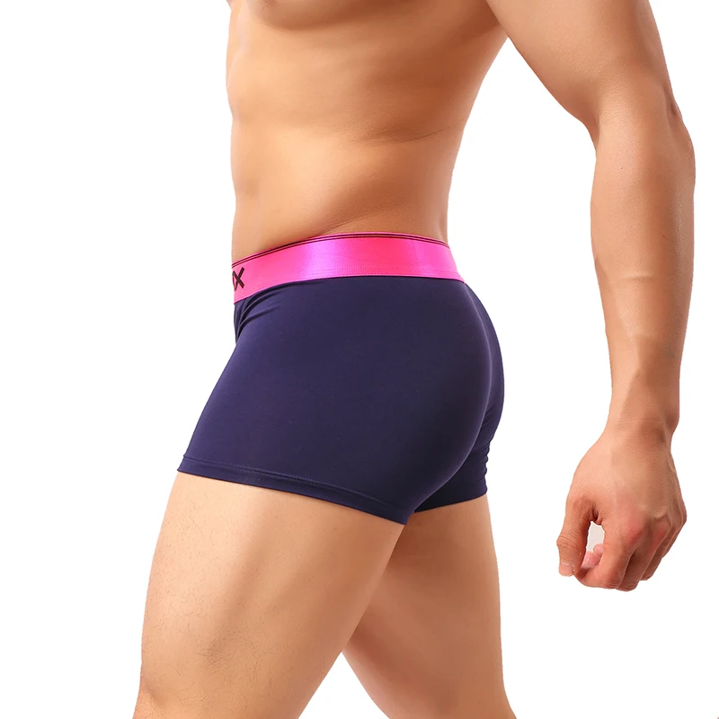 Трусы боксеры AIIOU мужские из модала пикантное нижнее белье трусы с низкой