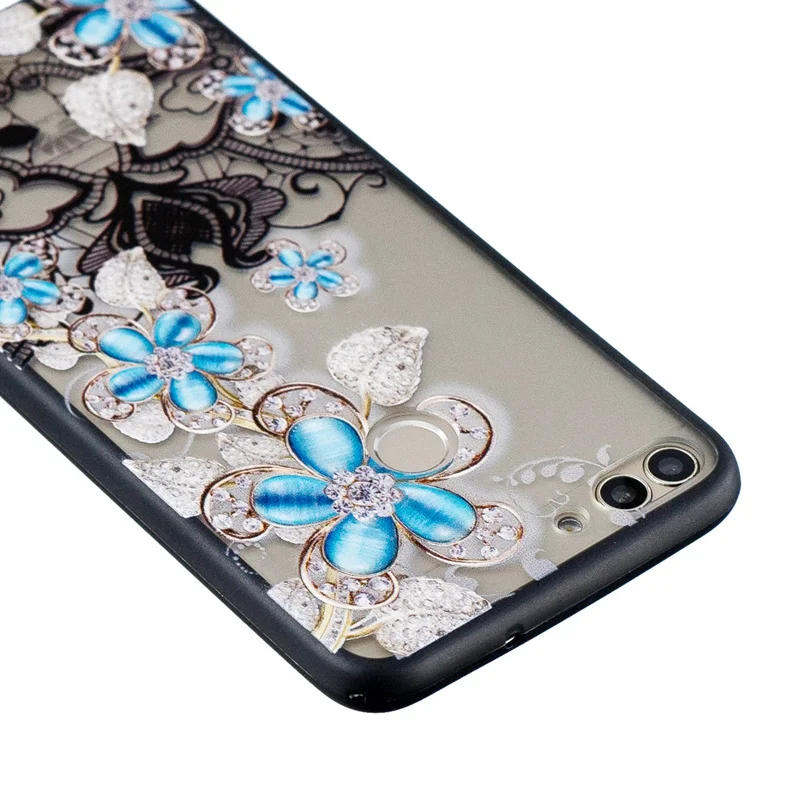 Для huawei Honor 10 Lite чехол для телефона крышка кружевной узор 3D 5 84&quot | Мобильные