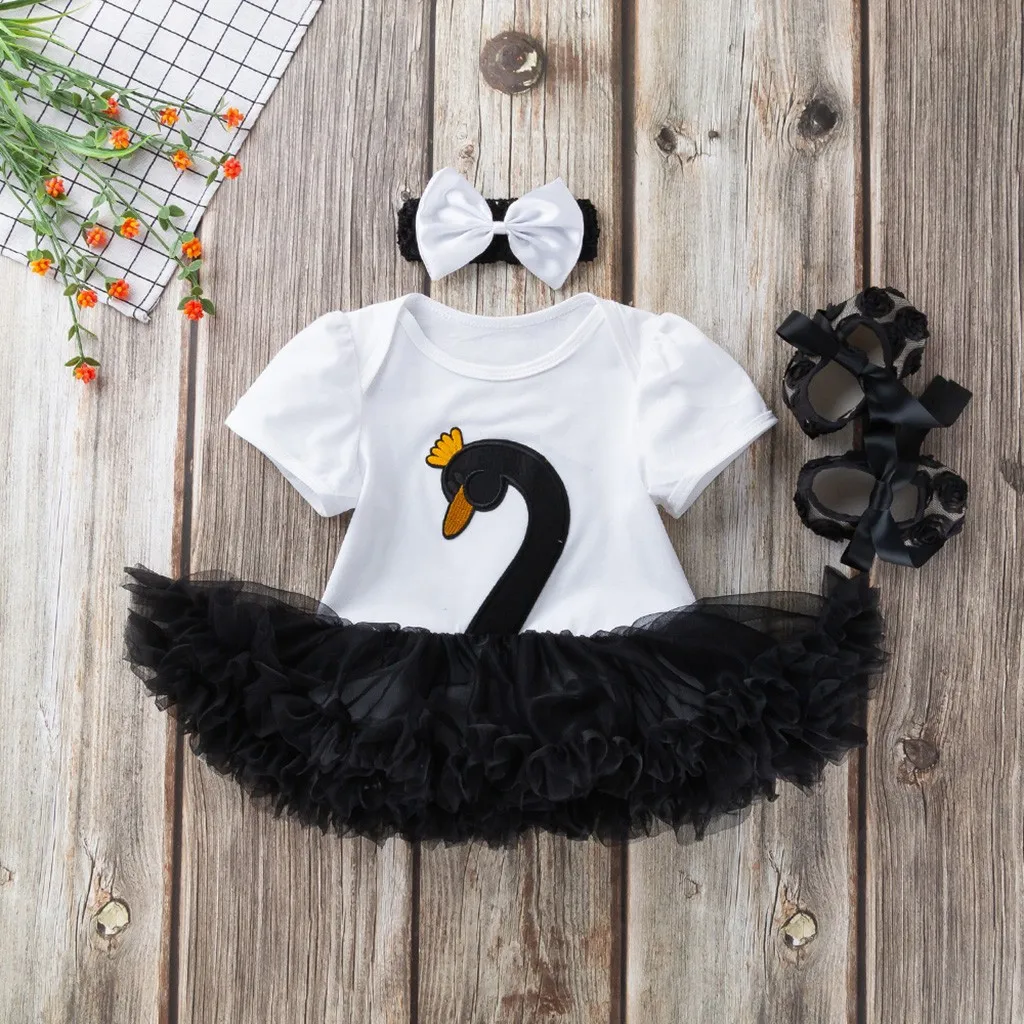 Новая летняя детская одежда для маленьких девочек комплект одежды из 3 предметов