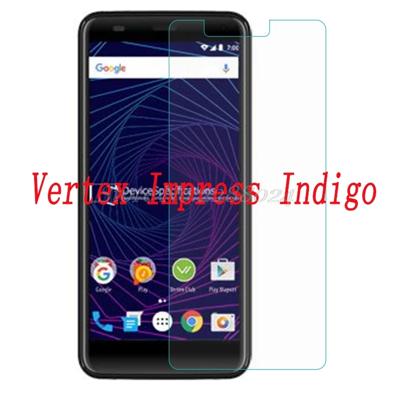 

Смартфон 9H закаленное стекло для Vertex Impress Indigo стекло Взрывозащищенная защитная пленка для экрана чехол для телефона