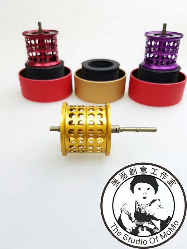 DIY BLACK MAX3 SILVER PMAX3 ORRA2 CUSTOM HONEYCOMB FISHING REEL long shaft version SPOOL 9.5g | Спорт и развлечения