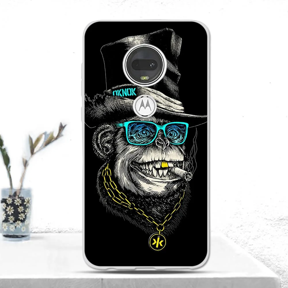 Чехол для телефона Motorola Moto G7 Plus мягкий силиконовый чехол из ТПУ G7/G7 Fundas Coque |