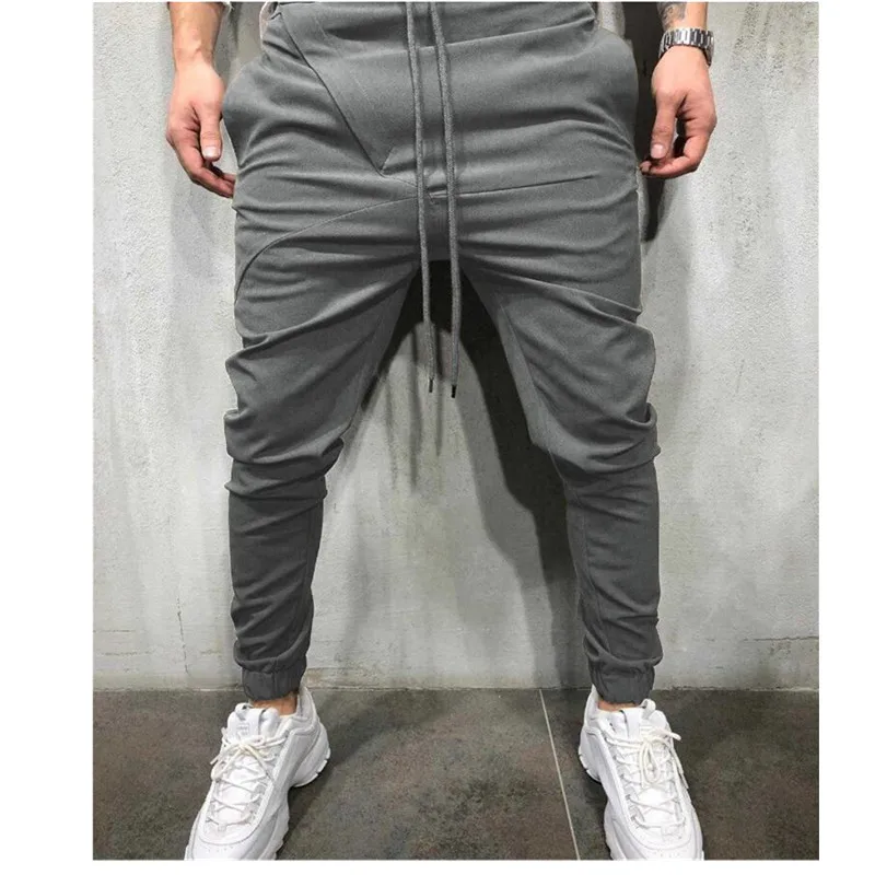 Мужские брюки из хлопка мужские спортивные тренировочные штаны для фитнеса