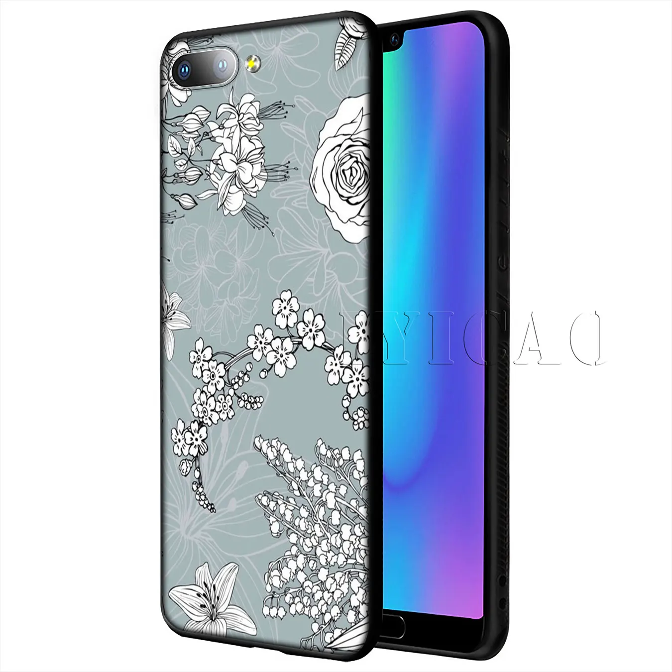 Силиконовый мягкий чехол для Huawei P20 Pro P10 P8 P9 Lite Mini 2017 P Smart 2019|Бамперы| |