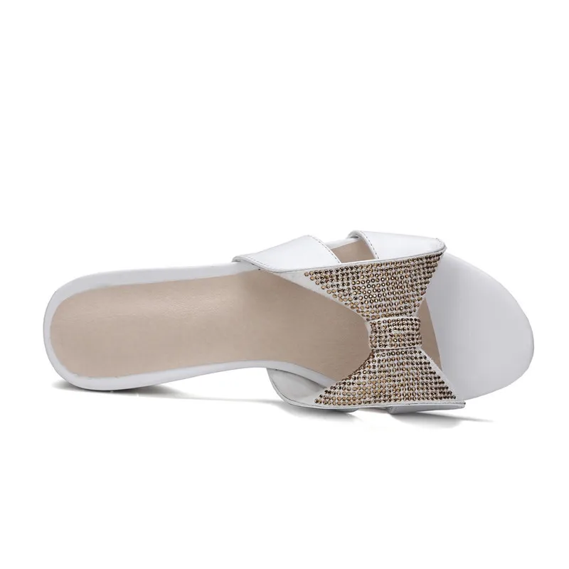 Летние шлепанцы из натуральной кожи женские высококачественные модные красивые