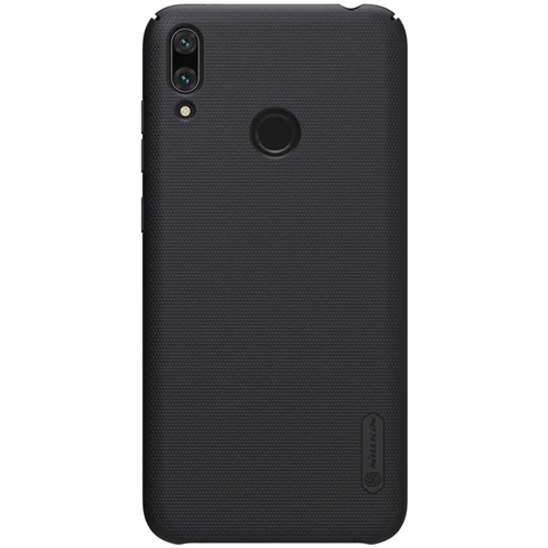Black Nillkin для Huawei Y7 Prime чехол жесткий чехол из поликарбоната матовый щит ультра тонкий чехол для телефона Huawei Y7 задняя крышка Щит - Цвет: Black