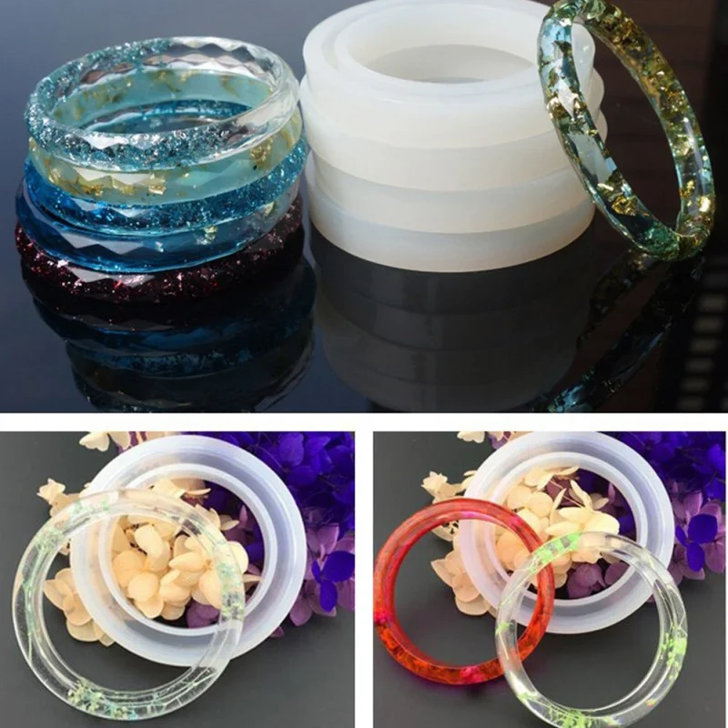 DIY Bracelet Pendant Jewelry Casting Molds Silicone Resin Set Making Tool Crafting Earrings PY | Дом и сад