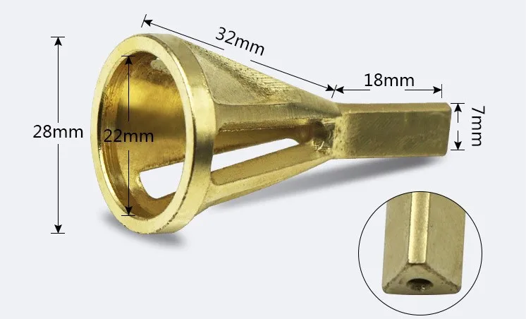 Gold Triangle Effective Stainless Steel Deburring External Chamfer Tool High Strength Hardness Drill Bit Remove Burr | Инструменты
