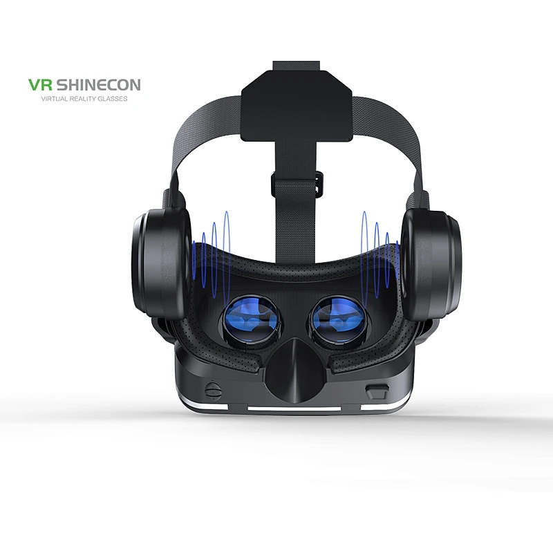 VR Очки виртуальной реальности 6.0. Виртуальная реальность 3D VR для 4.7"-6." телефонов. Шлемы VR