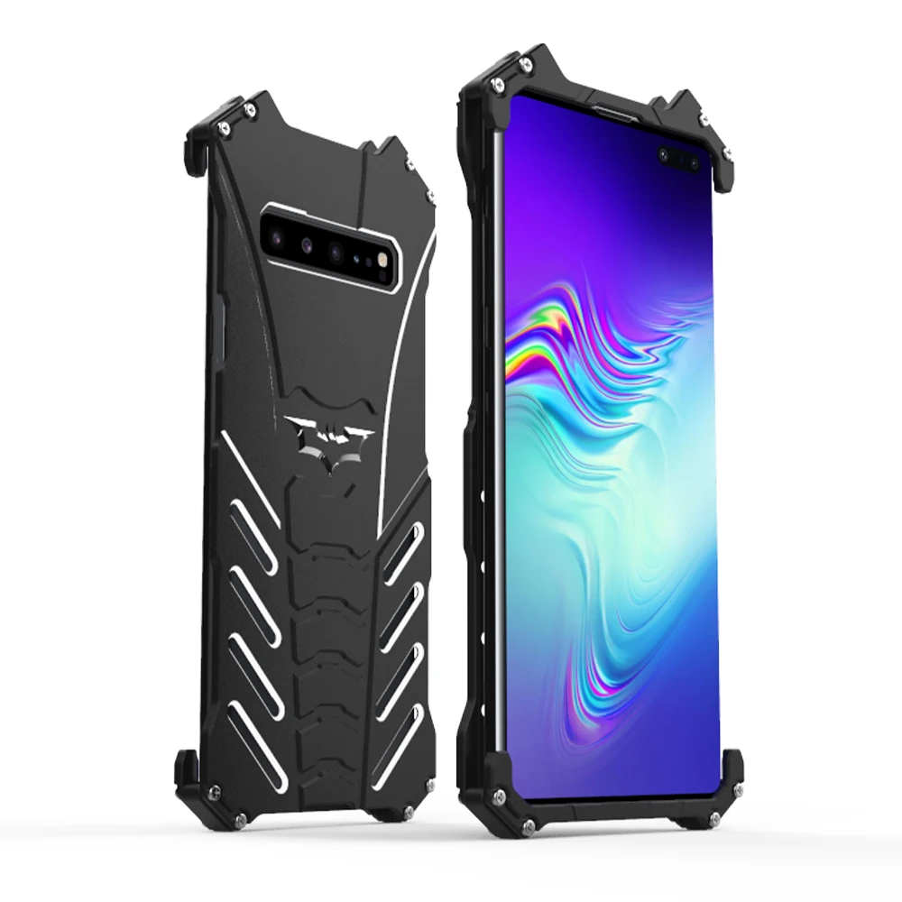 R JUST Роскошный Алюминиевый металлический чехол для телефона Samsung Galaxy S10 5G S10e