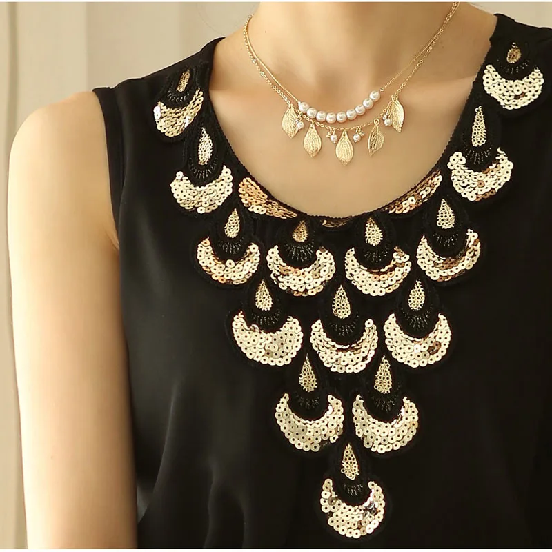Blusas женские блузки сексуальные белые кружевные шифоновые жилет офисные рубашки