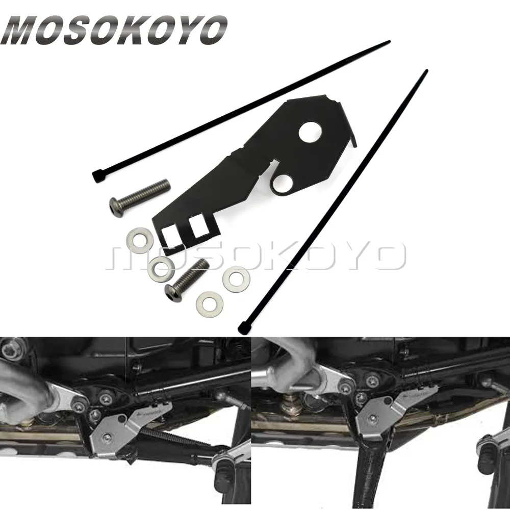 Черная мотоциклетная подставка переключатель боковая стойка защитный чехол для