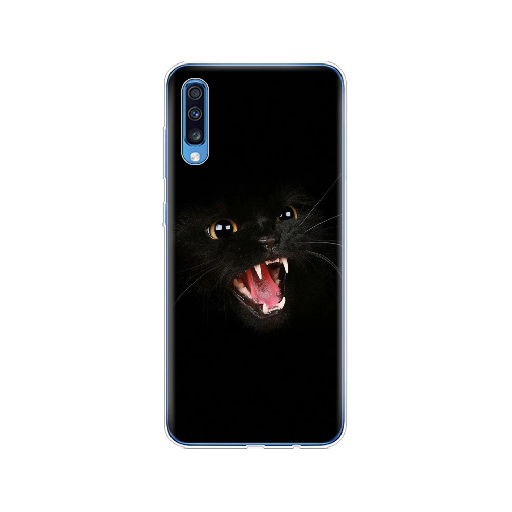 Для samsung A70 чехол Мягкий ТПУ силиконовый чехол для телефона для samsung Galaxy A70 чехол Coque Capa A 70 A705 A705F бампер прозрачный - Цвет: 61792