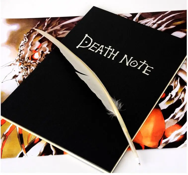 Планировщик аниме Death Note книга красивая модная тема Ryuk Косплэй Тетрадь школьные принадлежности большой написание журнал