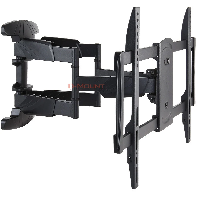 DL-LPA50 30 дюймовых-70 дюймовых 45 кг сверхмощный полный motion большой настенное крепление для телевизора с минимальным заказываемым количеством VESA 600X400 регулировочный рычаг Кронштейн Вертлюг 120