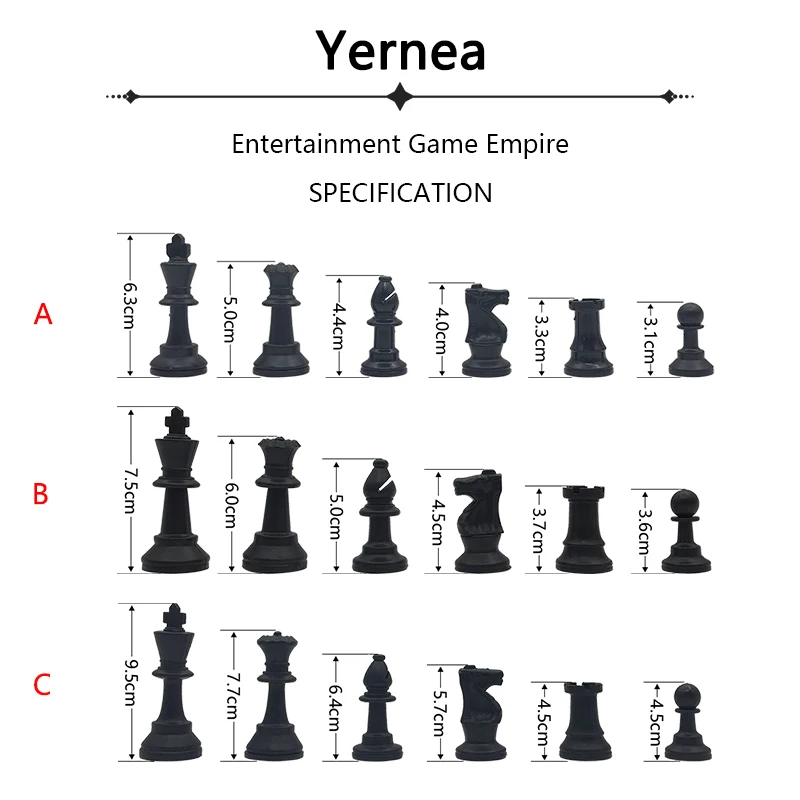 Yernea высококачественные шахматные игры, набор, портативные уличные шахматные игры, плечевые ремни, дорожные пластиковые шахматы, настольные игры