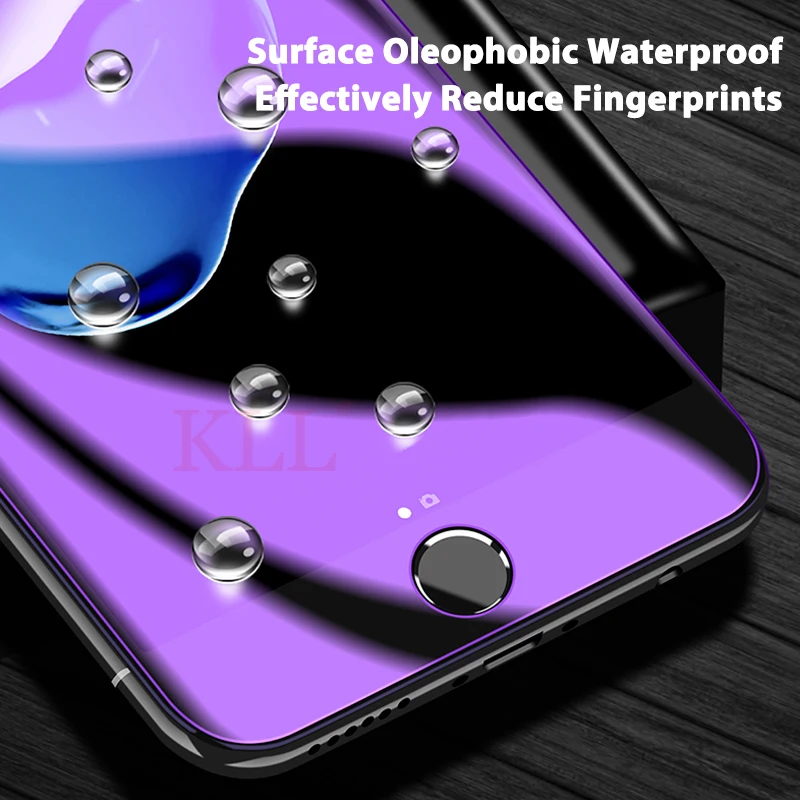 Полное покрытие анти синий свет мягкая Гидрогелевая пленка для iPhone X XR XS MAX Защита