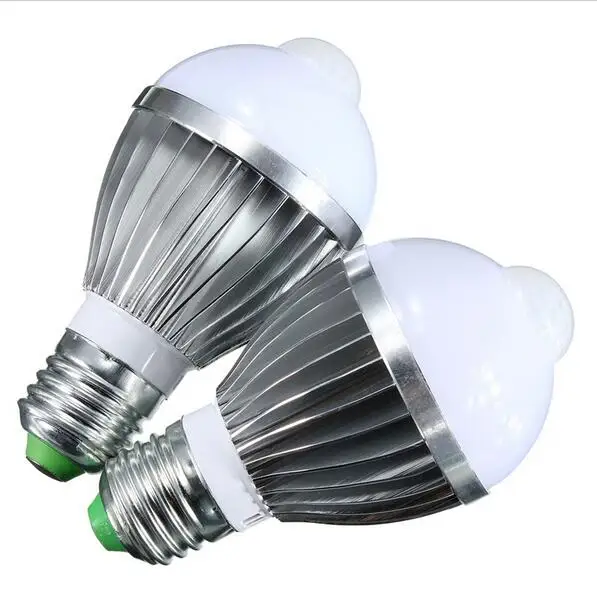 E27 5W/7W Auto PIR Infrared Motion Sensor Detection White Warm White 5730 SMD LED Bulb Lamp Lights 85-265V
E27 5W/7W Auto PIR Infrared Motion Sensor Detection White Warm White 5730 SMD LED Bulb Lamp Lights 85-265V