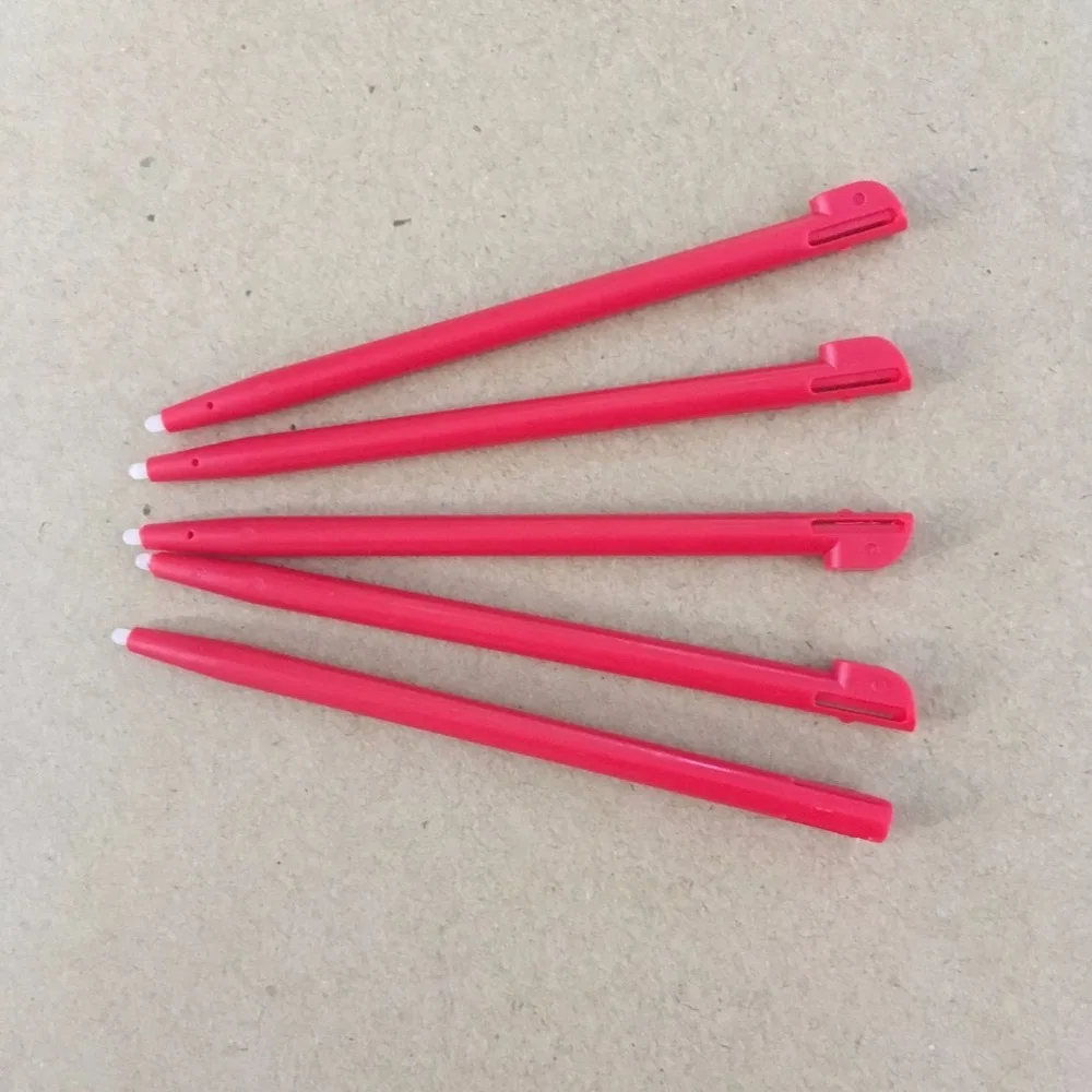 Новый разноцветный пластиковый стилус для сенсорного экрана Nintendo For 2DS 100 шт./лот 9