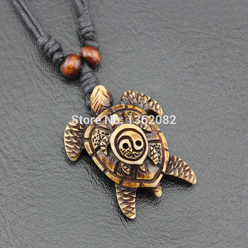 Крутое ожерелье с имитацией костей яка для детей и матерей черепашек серферов