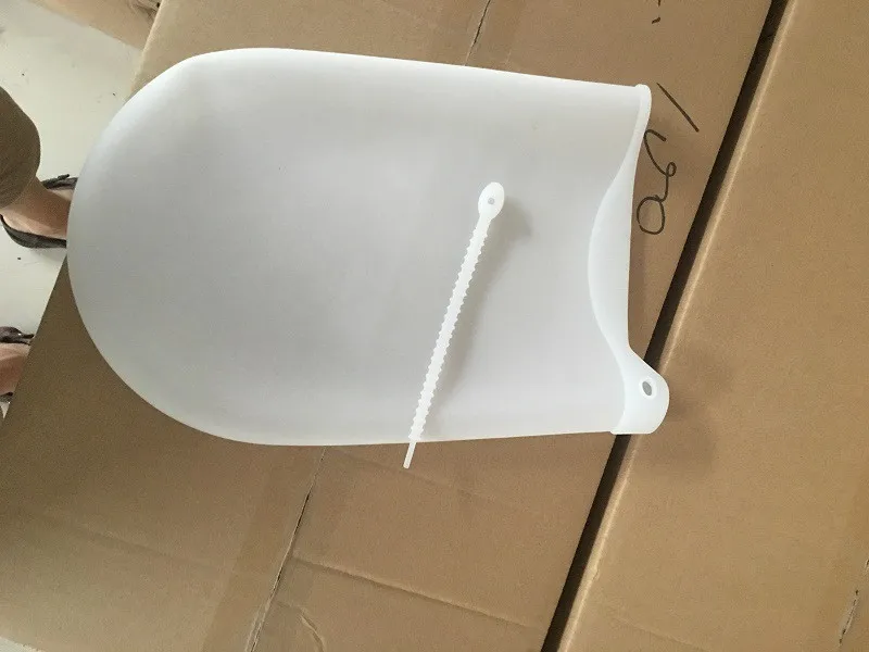 1 шт. тестомесильная сумка для теста силиконовая белая антипригарная