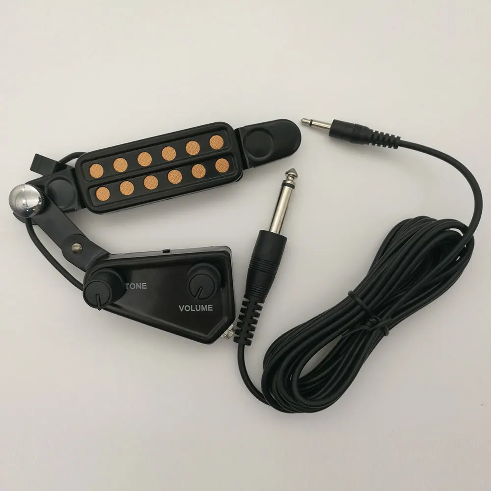 

Acoustic Guitar Soundhole Pickup Classic Guitar Pickup External Guitar Accessories Parts Metal Material