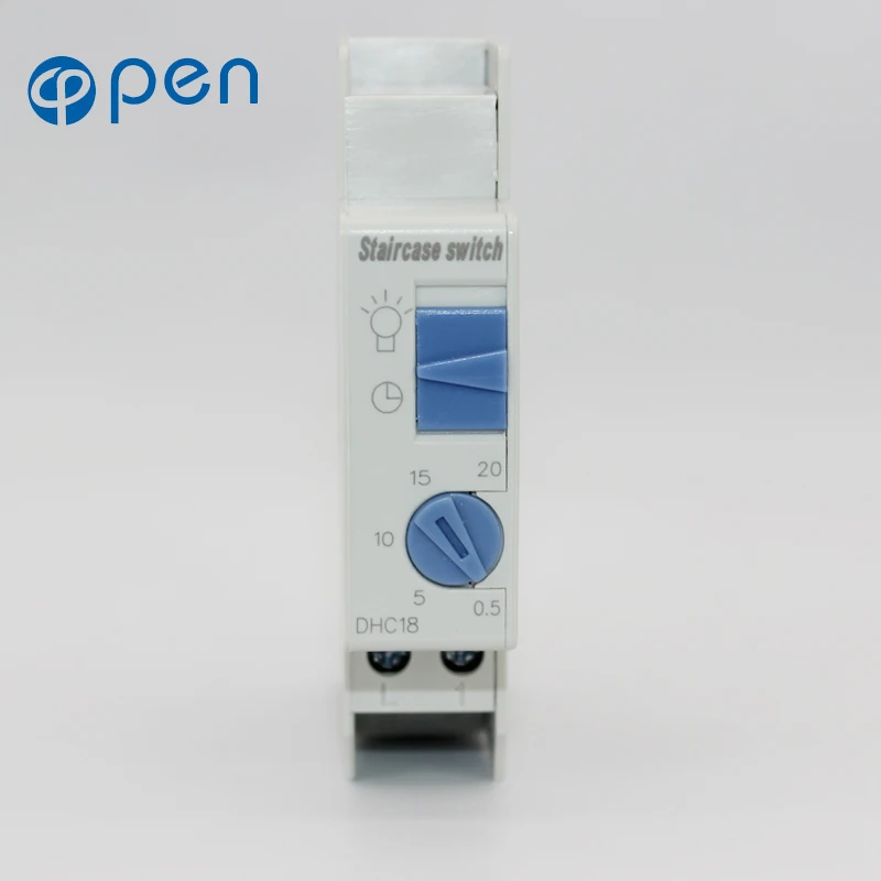 Таймер задержки света лестницы DHC18 реле нормально открытый контакт регулируемый